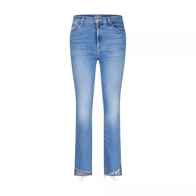 Mother  Crop Jeans The Insider Blau