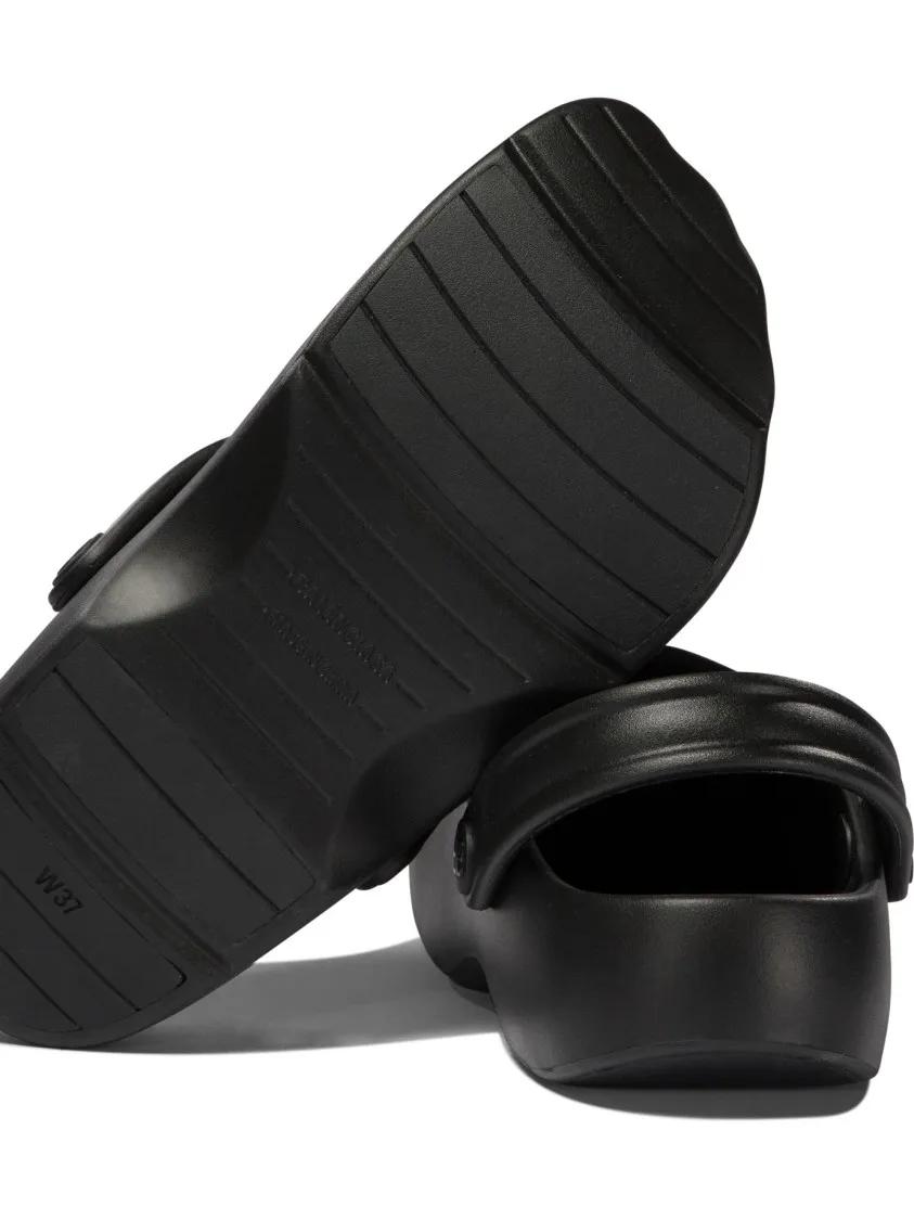 Thumbnail - Balenciaga Sandalen - "Sunday Molded" Sabot - Gr. 39 (EU) - in Schwarz - für Damen