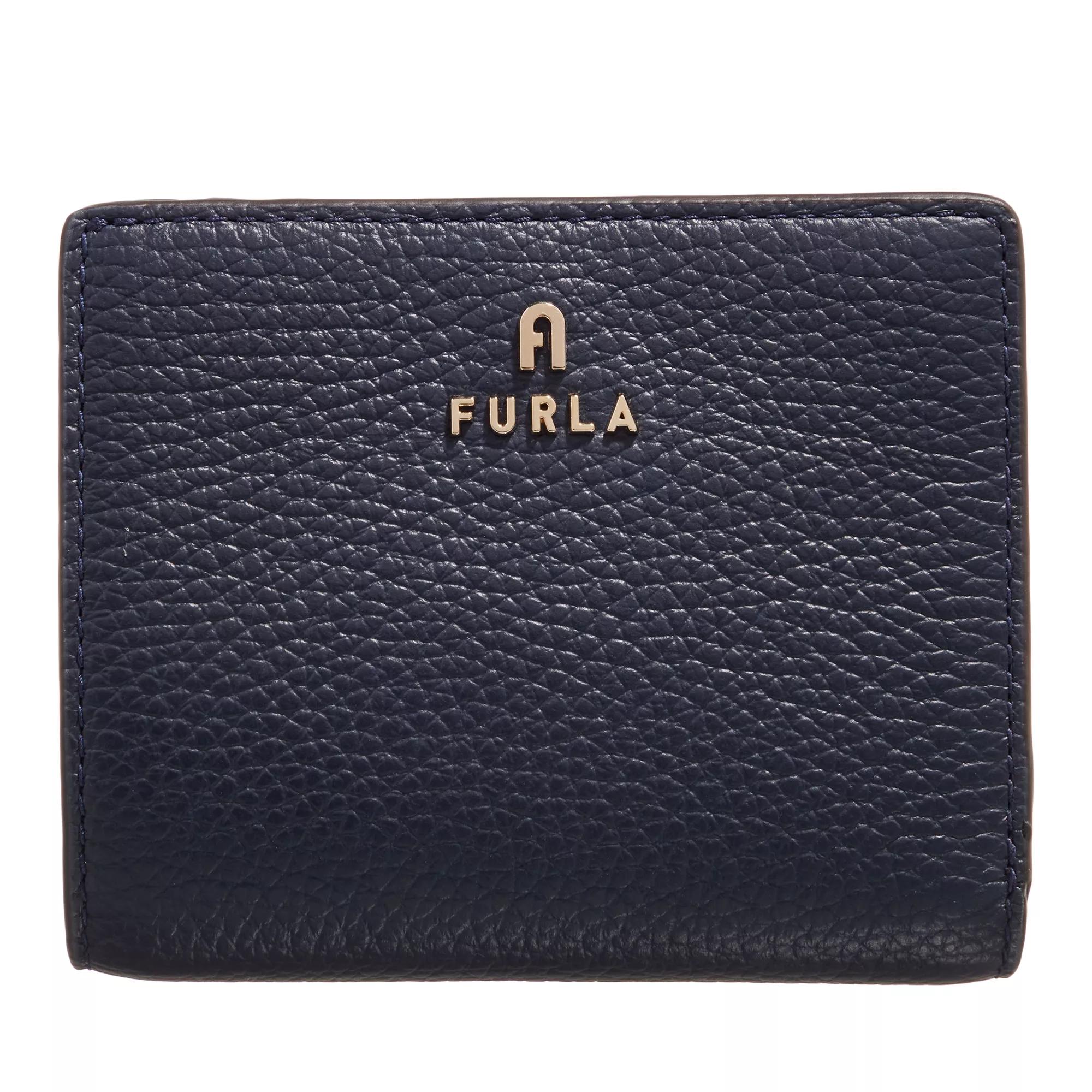 Furla Portemonnaie - Furla Camelia S Compact Wallet L Zip - Gr. unisize - in Blau - für Damen