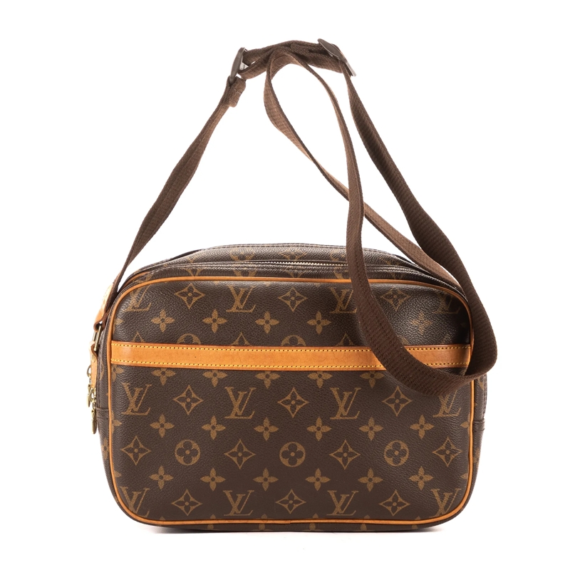 Louis Vuitton Crossbody Bag Reporter PM braun