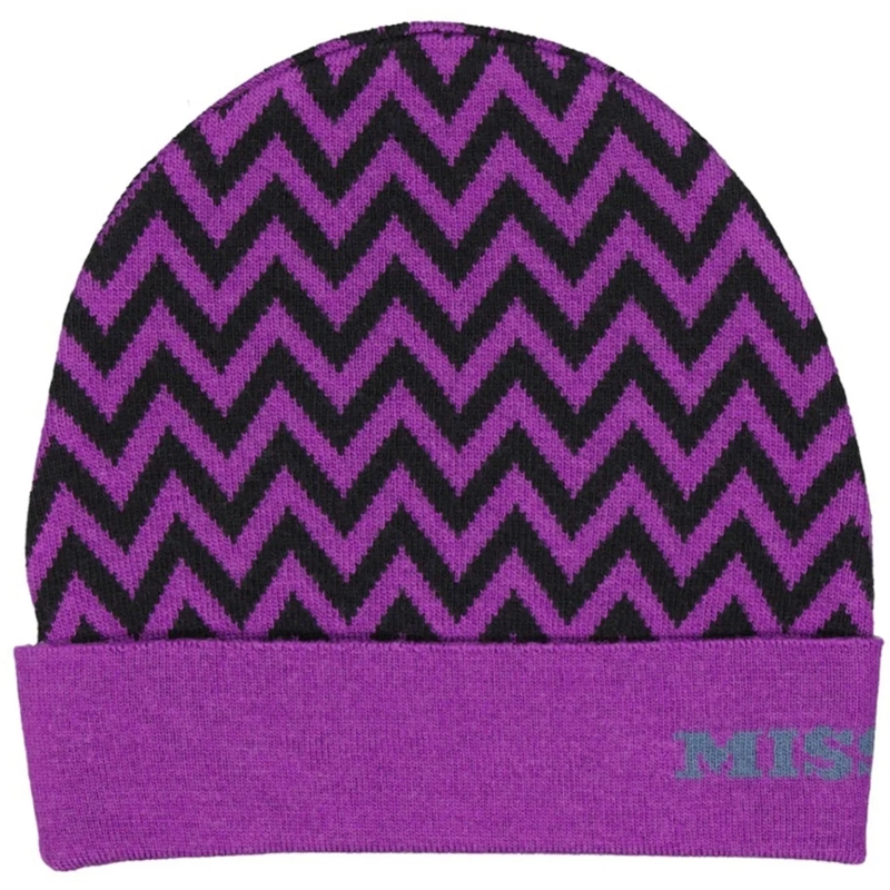 Missoni T-Shirt MISSONI Wool Hat lila
