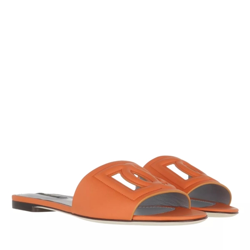 Dolce&Gabbana Bianca Mules Orange Sandal