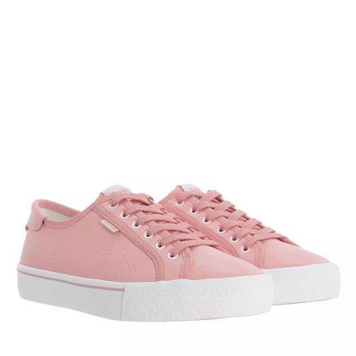 Coach Citysole Platform Leather Candy Pink lage-top sneaker