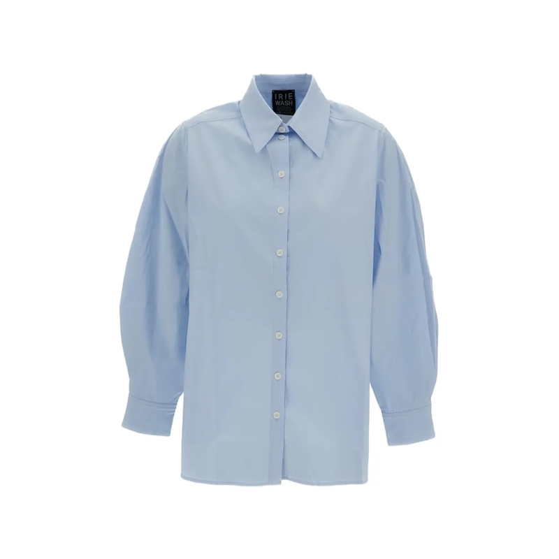 Irie' Chemise Clear Blue Shirt With Classic Collar Blue