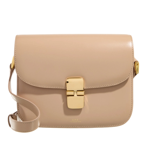 A.P.C. Crossbody Bag Sac Grace Small Beige Pink