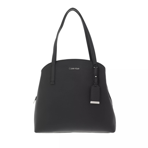 Calvin Klein CK Must Shoulder Bag Medium CK Black Rymlig shoppingväska