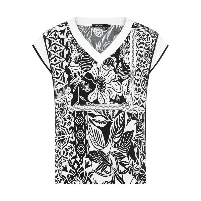 Marc Aurel Top Top schwarz