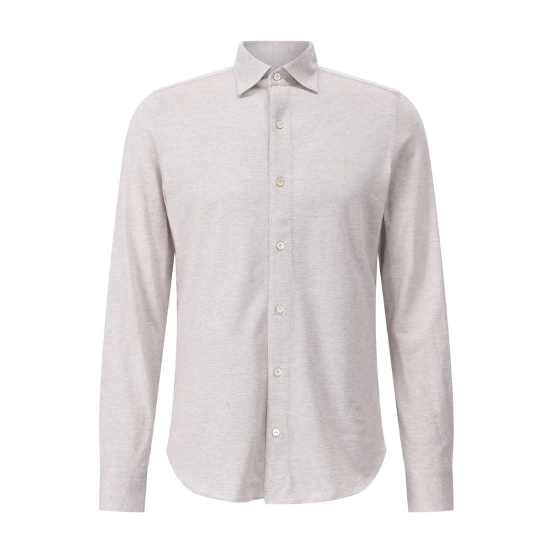 Finamore Hemd Hemd Luigi Toronto Beige