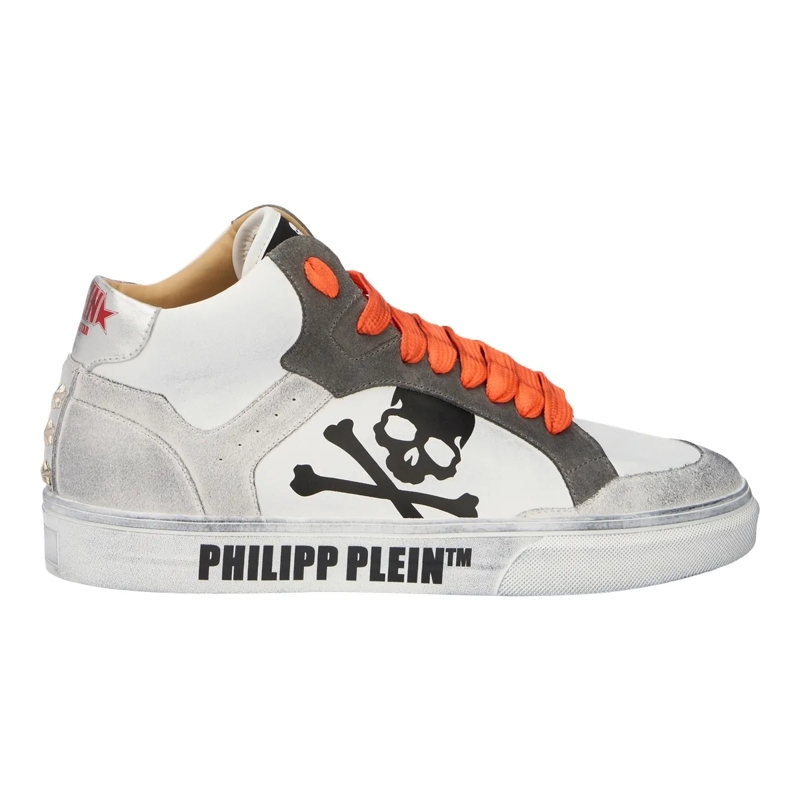 Philipp Plein Low-Top-Sneaker Hochwertige Turnschuhe Retrokickz weiss(Image 3)