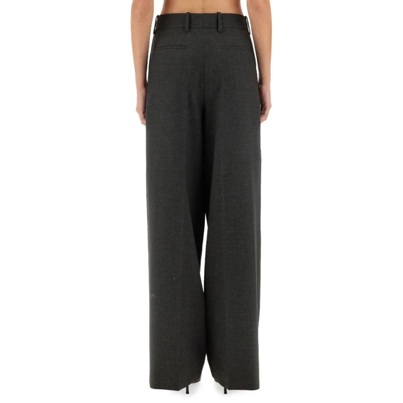 Givenchy  Oversized Fit Tailored Pants Grey (Image 3)