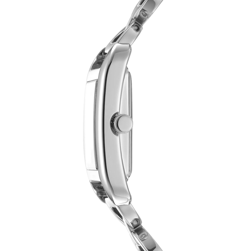 DKNY Quarzuhr Quarzuhr Open Link Square Watch silber(Image 2)