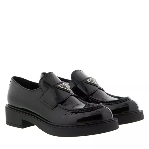 Prada Loafers Leather Nero Loafer