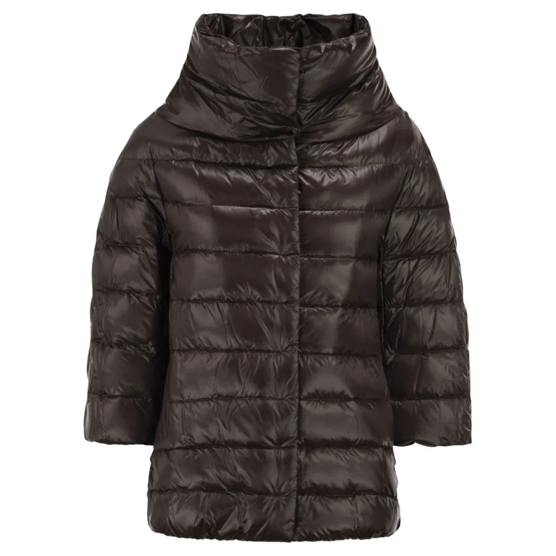 Herno  Aminta - Ultralight Nylon Jacket Brown