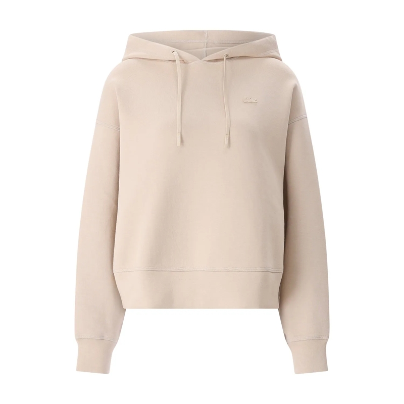 Lacoste  Oversized-Fit Hoodie mit Logo beige