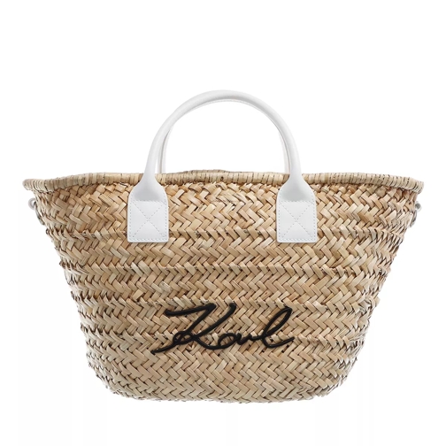 Karl Lagerfeld Signature Basket Blck/Wht Basket Bag