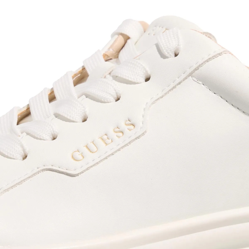 Guess Low-Top-Sneaker Winnie White Brown Ocra(Image 5)