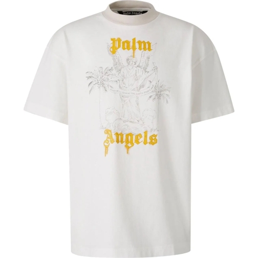 Palm Angels T-Shirts Angel Motif T-shirt mehrfarbig