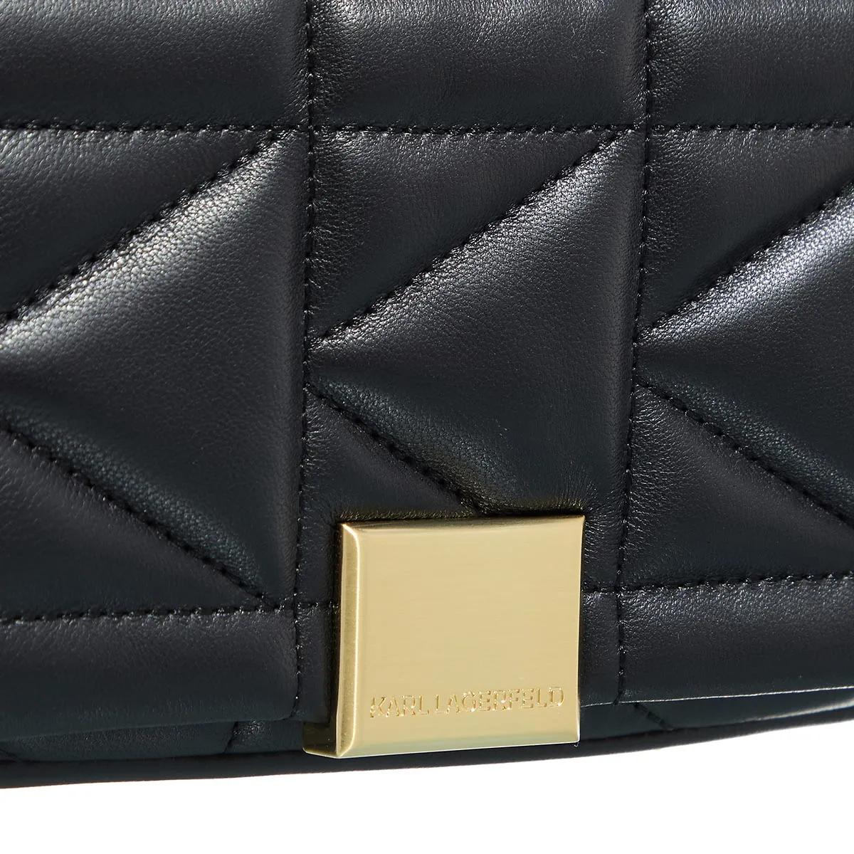 Karl Lagerfeld Crossbody bags K Kuilt Medium Shoulder Bag in zwart