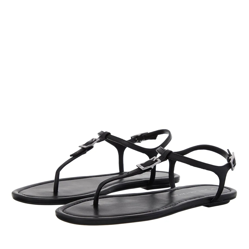 Stuart Weitzman Sandalen Georgie T-Strap Black(Image 4)