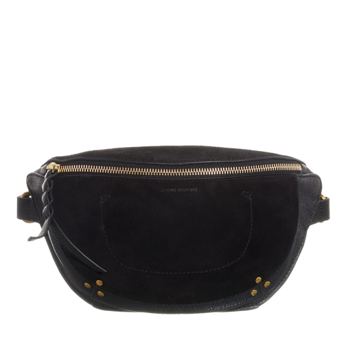 Jerome Dreyfuss Gürteltasche Lino Banane Split Suede Noir