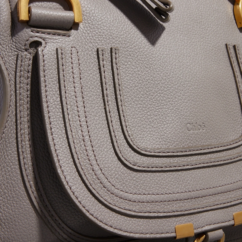 Chloé Tote Marcie Tote Bag S628 053 cahmere grey(Image 4)