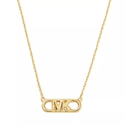 Michael Kors Michael Kors 14K Gold-Plated Sterling Silver Empir Gold Short Necklace