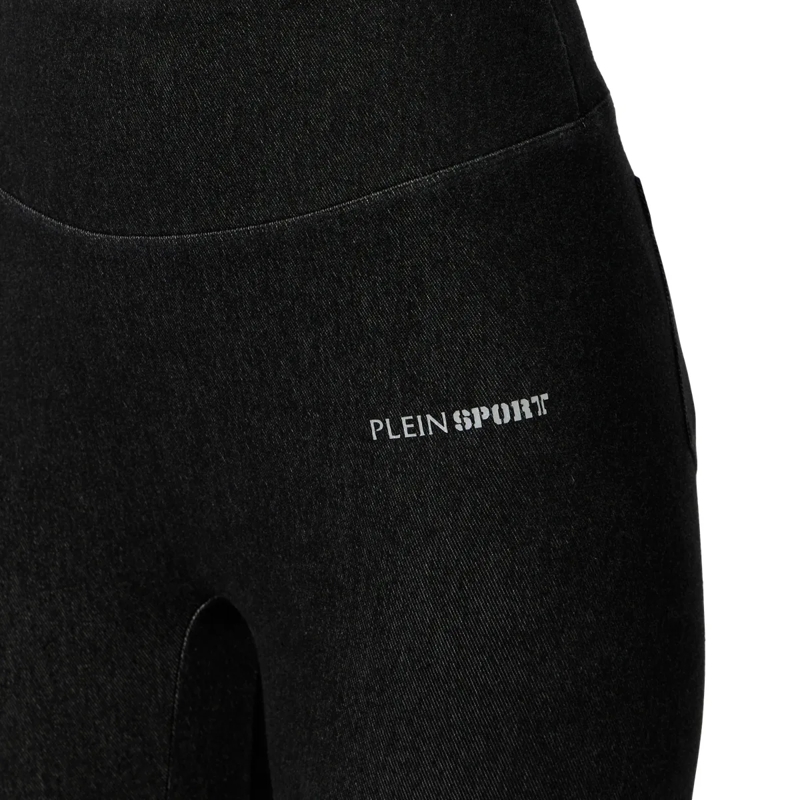 Plein Sport Leggings Leggings Denim Touch Ps schwarz(Image 2)