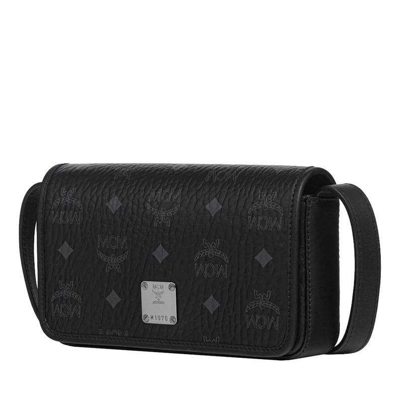 MCM Handytasche Aren Visetos Lanyard Fff Bk Black(Image 5)