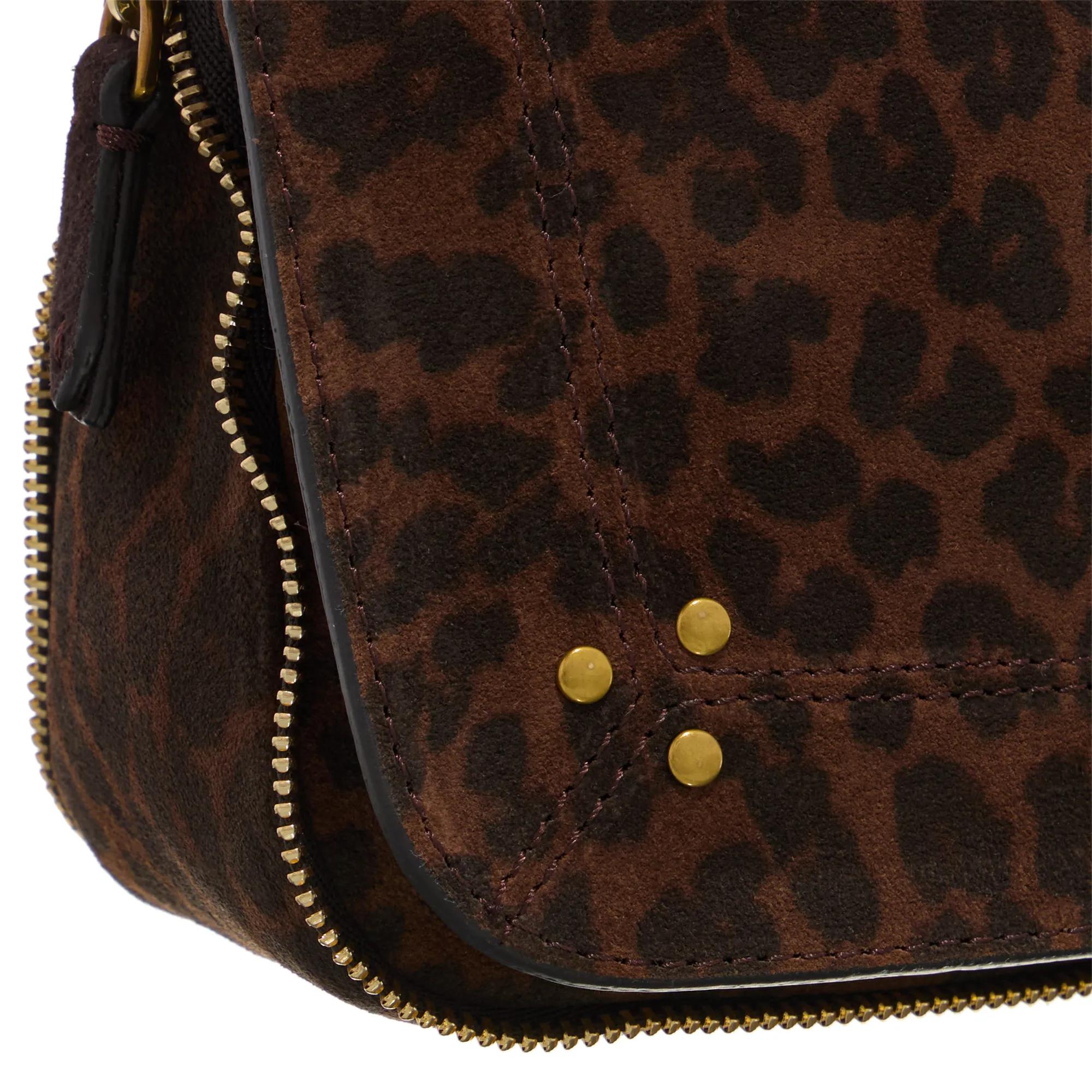 Jerome Dreyfuss Crossbody bags Bobi S in luipaardprint