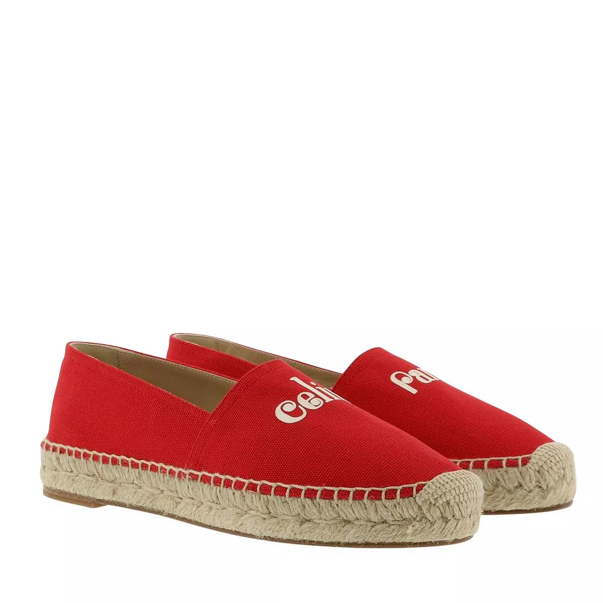 Celine Lobster Espadrilles Red Espadrille