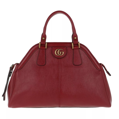Gucci ReBelle Medium Top Handle Bag Red Tote