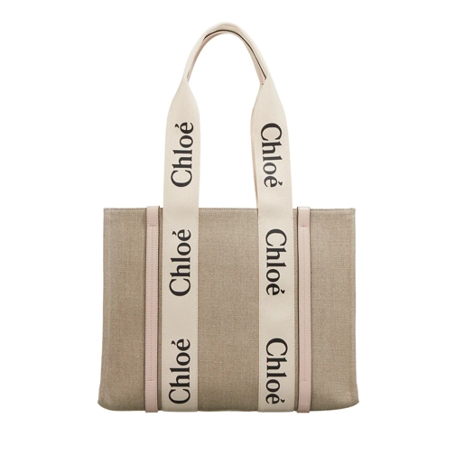 Chloé Tote Woody Tote Grande Beige