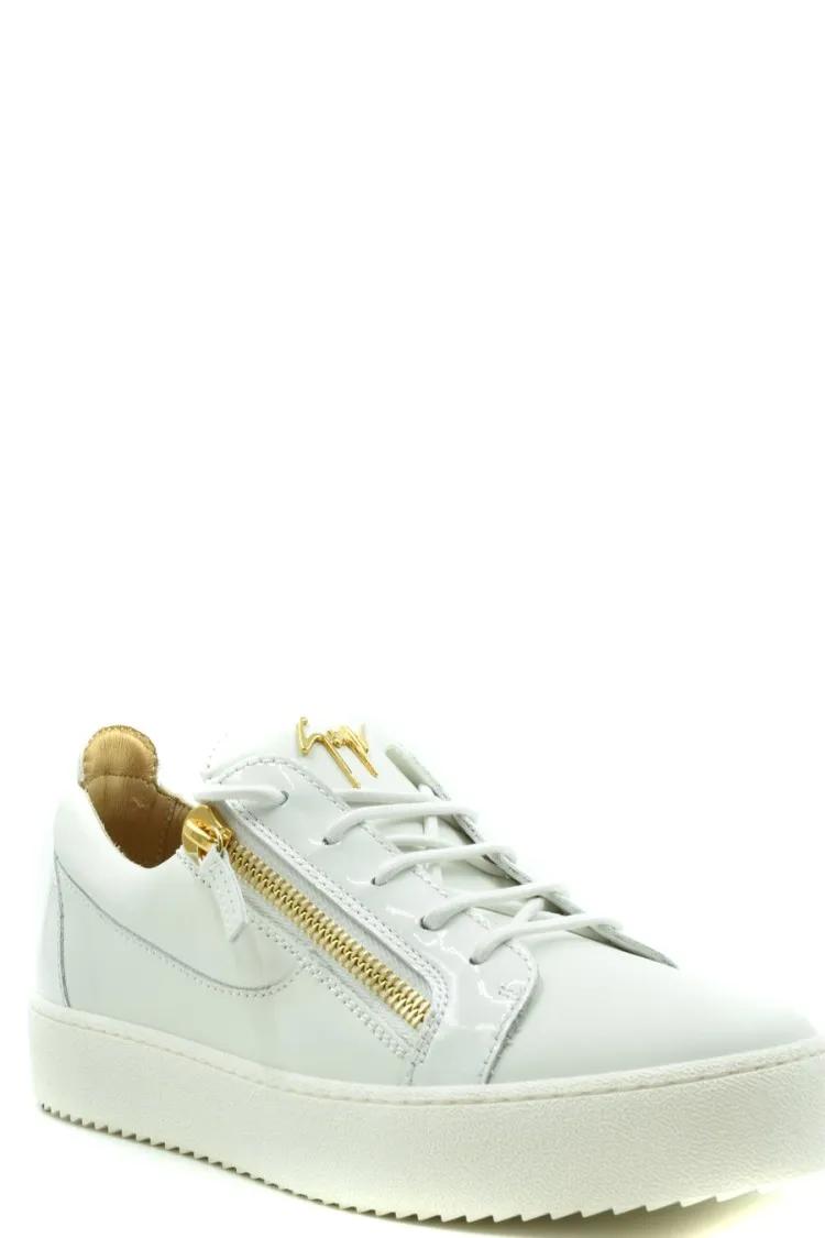 Thumbnail - Giuseppe Zanotti Low-Top Sneaker - White Leather Sneakers - Gr. 40 (EU) - in Weiß - für Damen