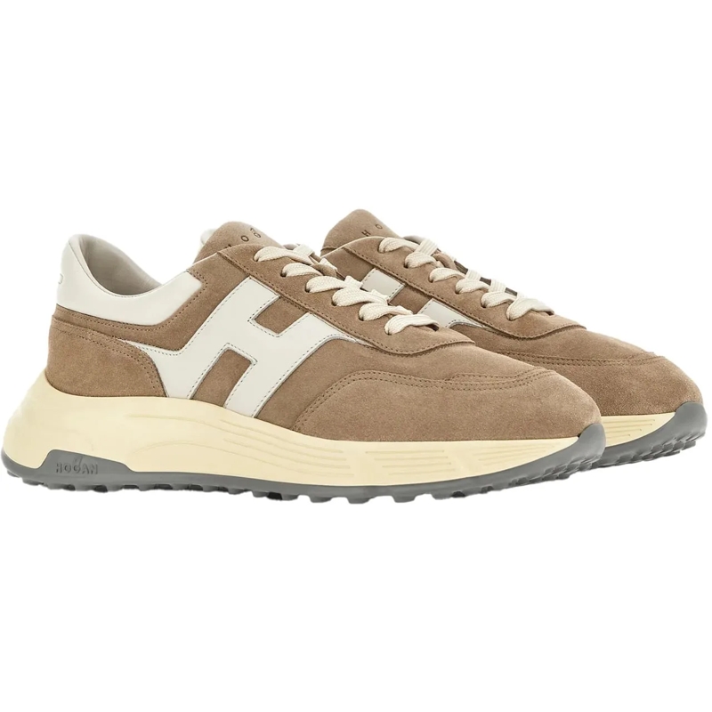 Hogan Low-Top-Sneaker Sneakers Beige taupe(Image 2)