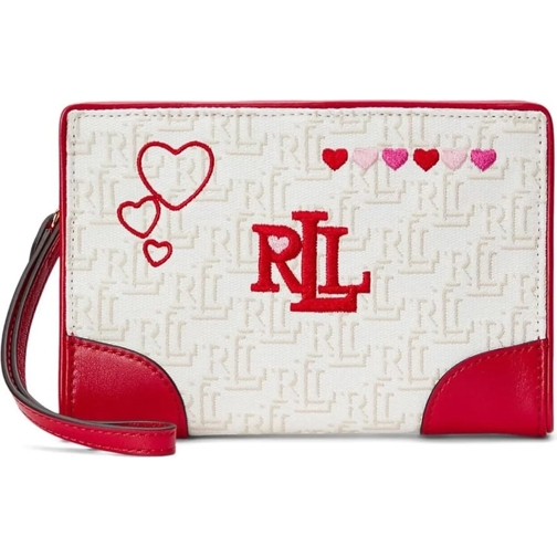 Ralph Lauren Geldbörse Catch-all Small Pouch Logo Wallet mehrfarbig