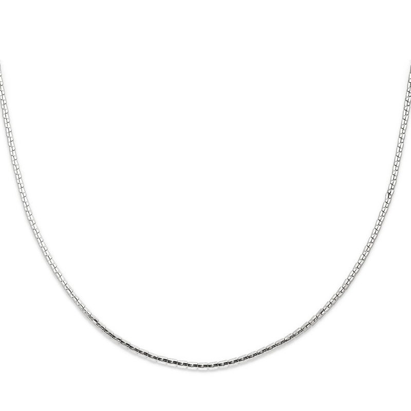 Copenhagen Mittellange Halskette Edelstahl Fine Edgy silber