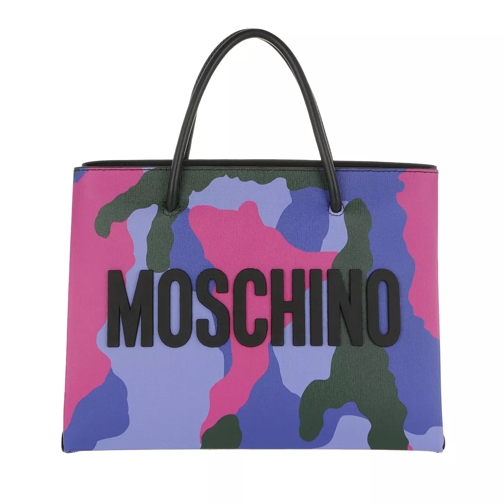Moschino Camouflage Crossbody Leather Multicolor Crossbody Bag
