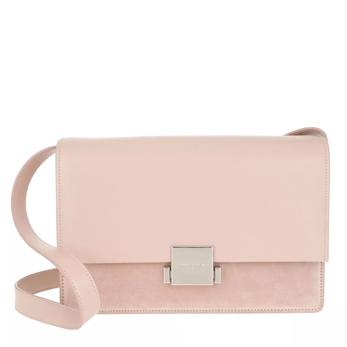 Saint Laurent Bellechasse Shoulder Bag Leather Marble Pink Crossbody Bag