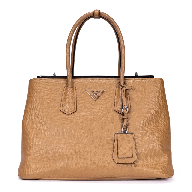 Prada Tote Saffiano Lux Tote braun