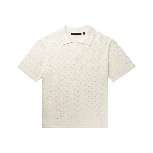 Daily Paper "Yinka" Relaxed Strick-Polo white white 