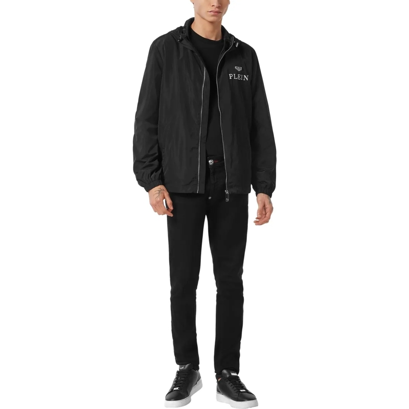 Philipp Plein Daunenjacke Windbreaker schwarz(Image 4)