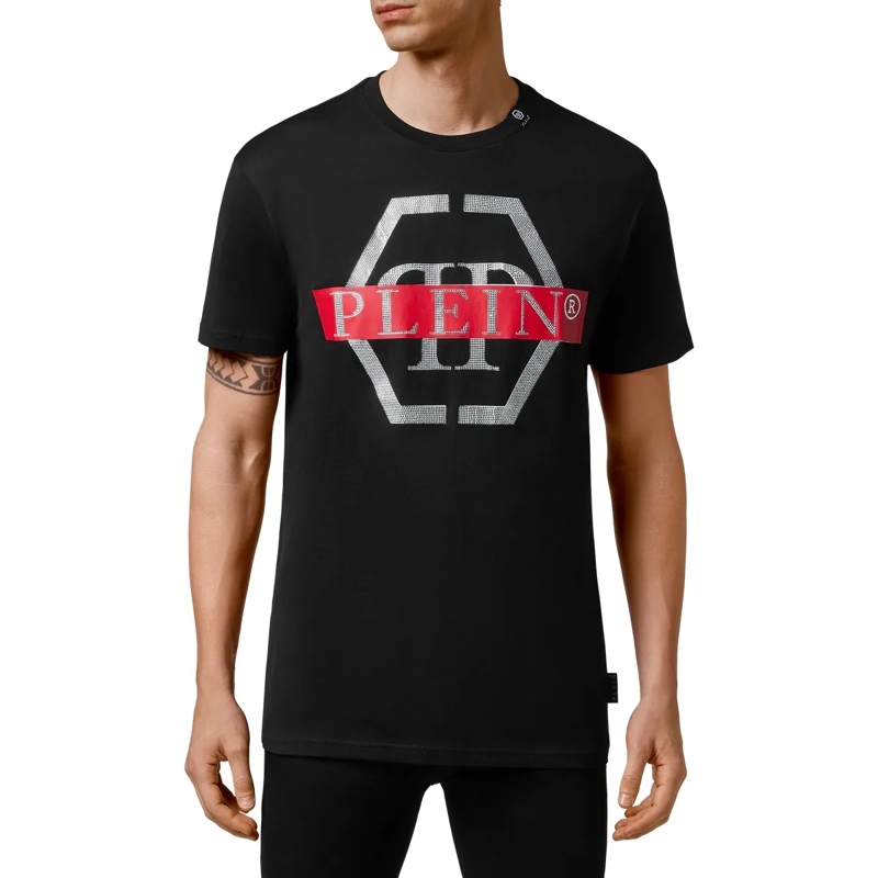 Philipp Plein T-Shirt T-Shirt Rundhalsausschnitt Ss schwarz(Image 5)