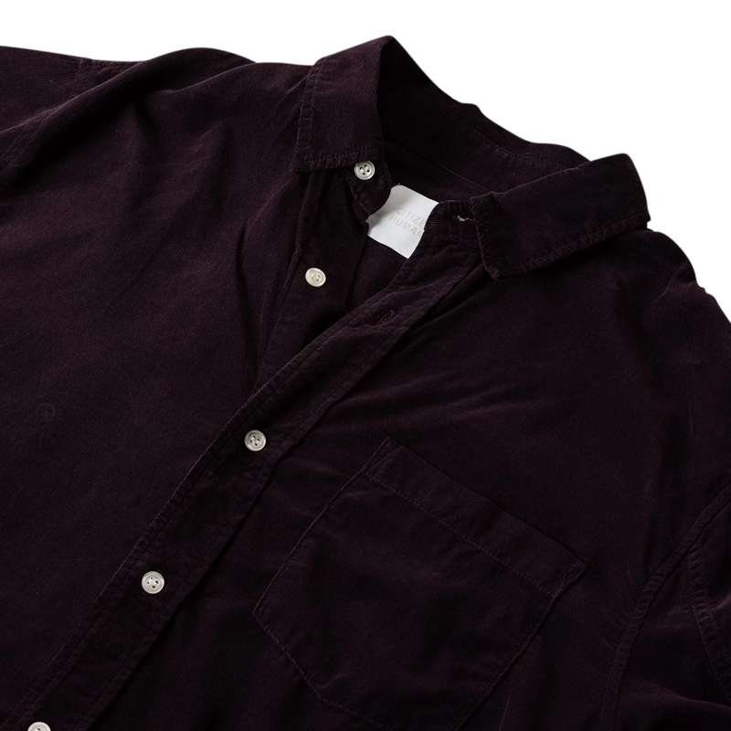 Citizens Of Humanity Chemisier Hemdbluse Kayla aus Baumwolle lila(Image 3)