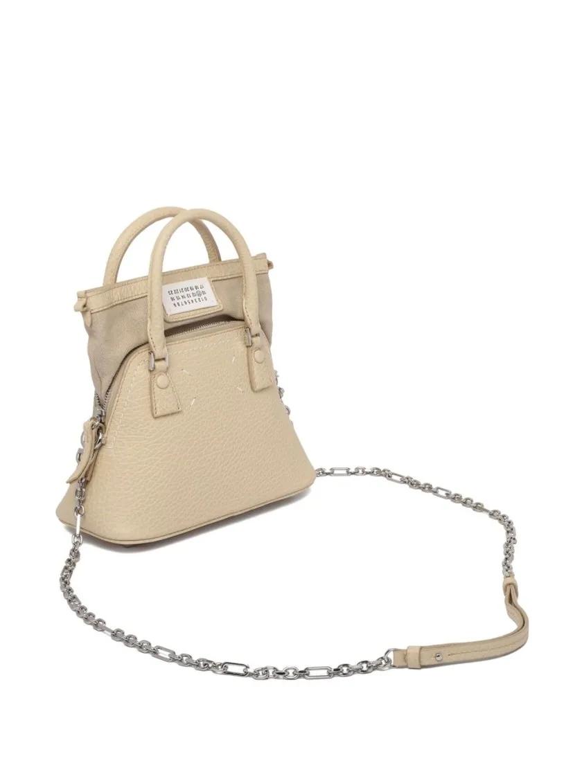 Maison Margiela Crossbody bags Sand Beige Structured Bag in beige