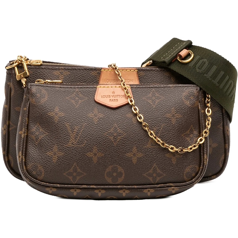 Louis Vuitton Schultertasche Monogram Multi Pochette Accessoires braun