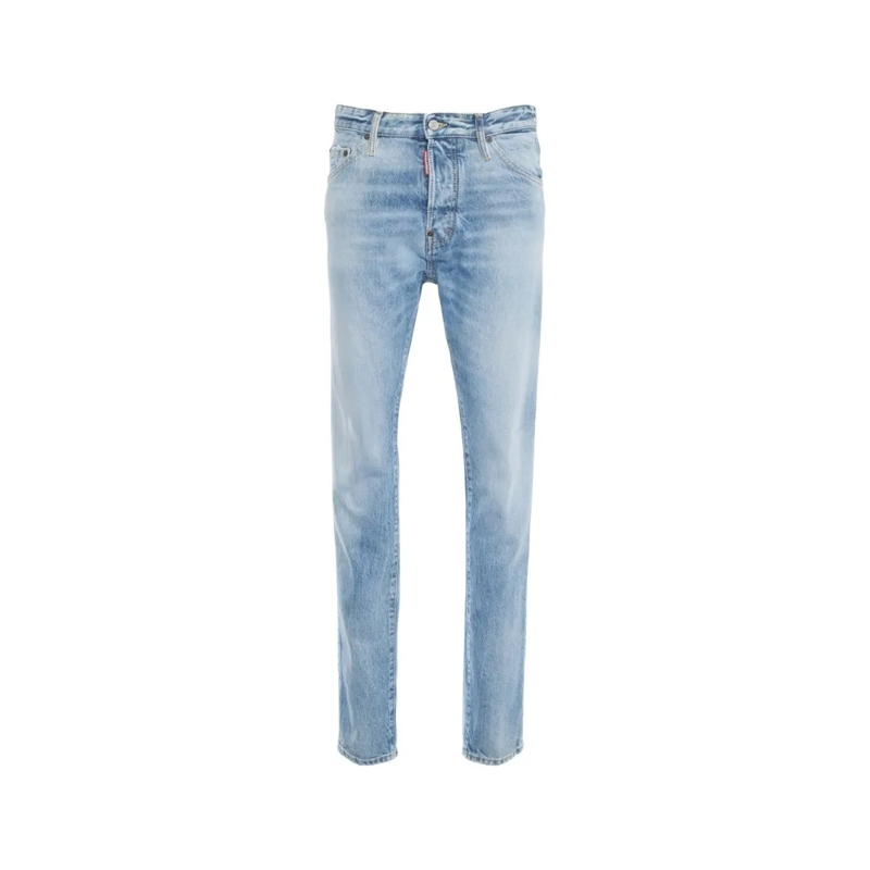 Dsquared2 Jeans Light Blue Slim-Fit Jeans Blue