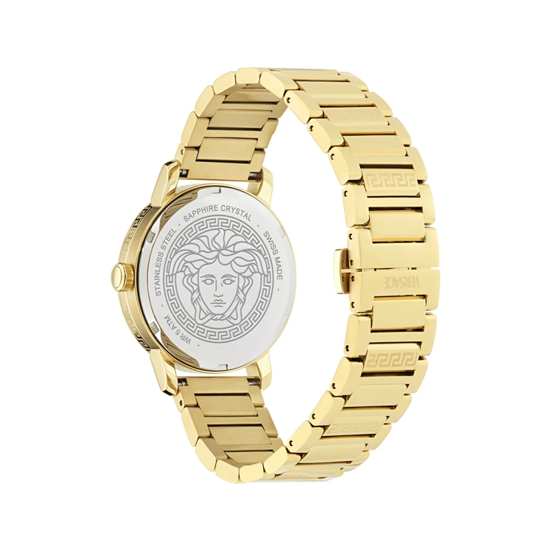 Versace Quarzuhr Quarz Analog Uhr V-Helix (Wc-9G) gold(Image 2)