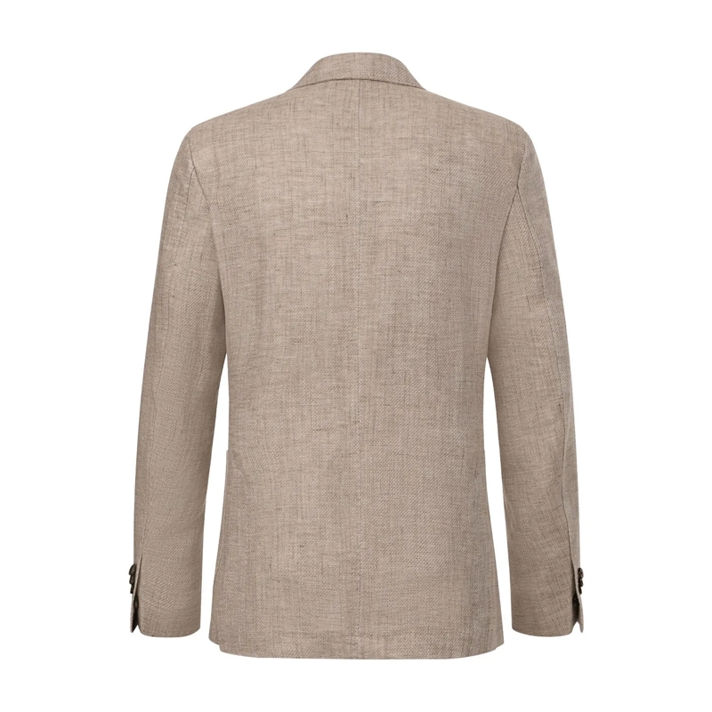 windsor. Anzugjacke Sakko aus Leinen-Baumwollmix beige(Image 2)