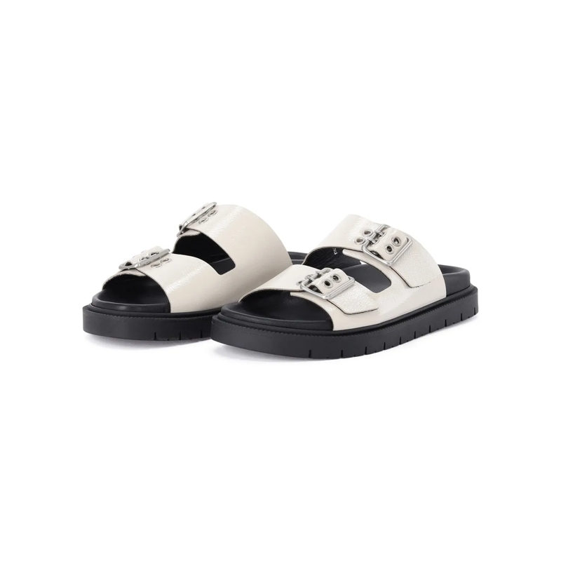 Copenhagen Sandalen Cph796 Leather Cream White  Cream White