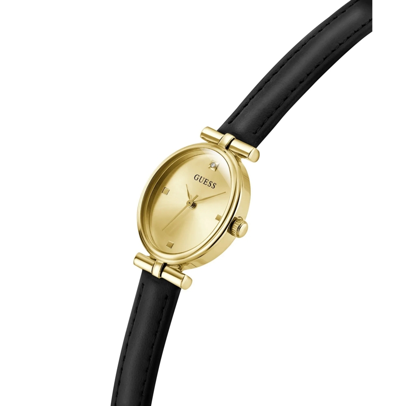 Guess Quarzuhr Quarz-Analoguhr Ruby schwarz(Image 4)